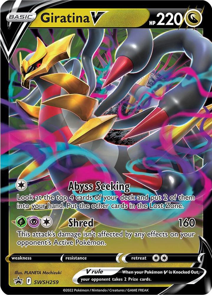 Giratina V - SWSH259 - Sword & Shield Promo Cards