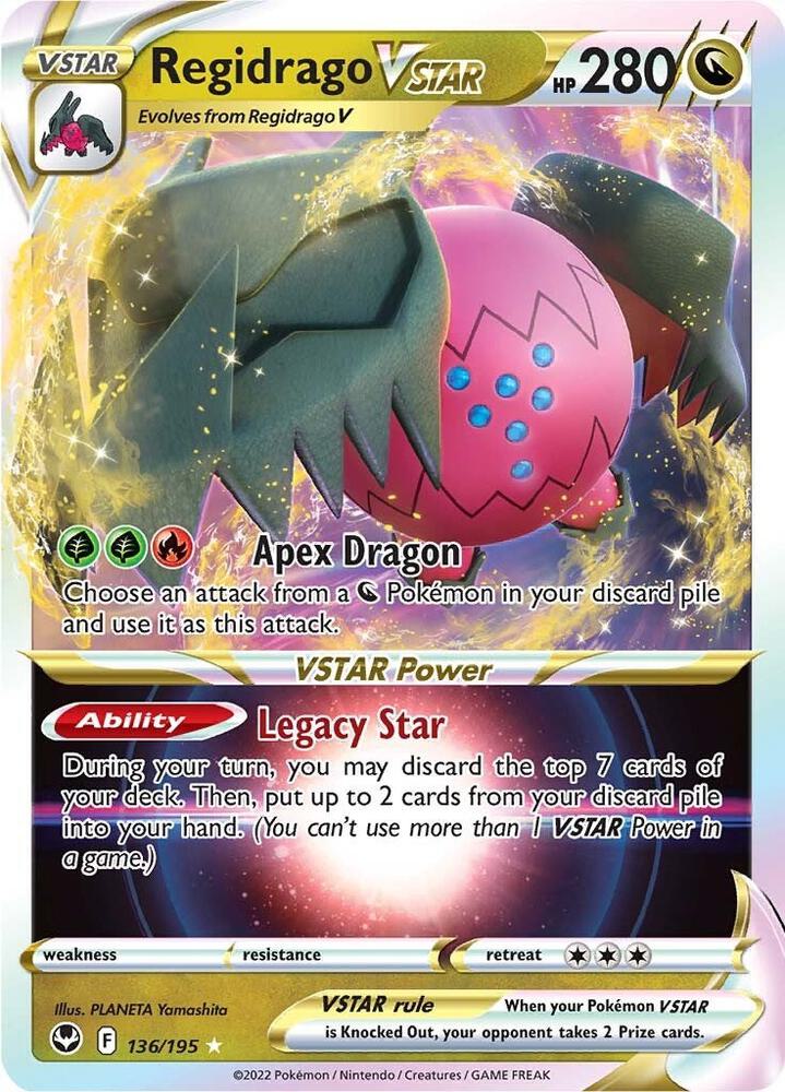 Regidrago VSTAR - Silver Tempest - 136/195