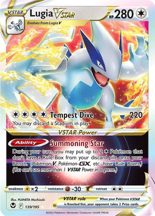 Lugia VSTAR - Silver Tempest - 139/195