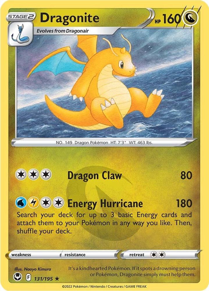 Dragonite (Holo)	- Silver Tempest - 131/195