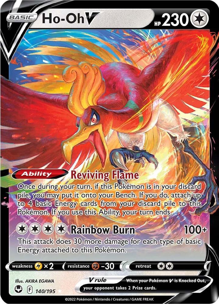 Ho-Oh V - Silver Tempest - 140/195