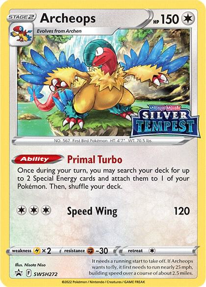 Archeops (Prerelease holo) - Sword & Shield Promo - SWSH272