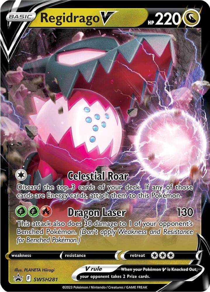 Regidrago V - SWSH281 - Sword & Shield Promo Cards