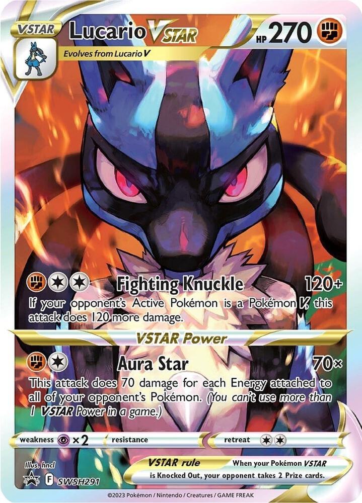 Lucario VSTAR - SWSH291 - Sword & Shield Promo Cards
