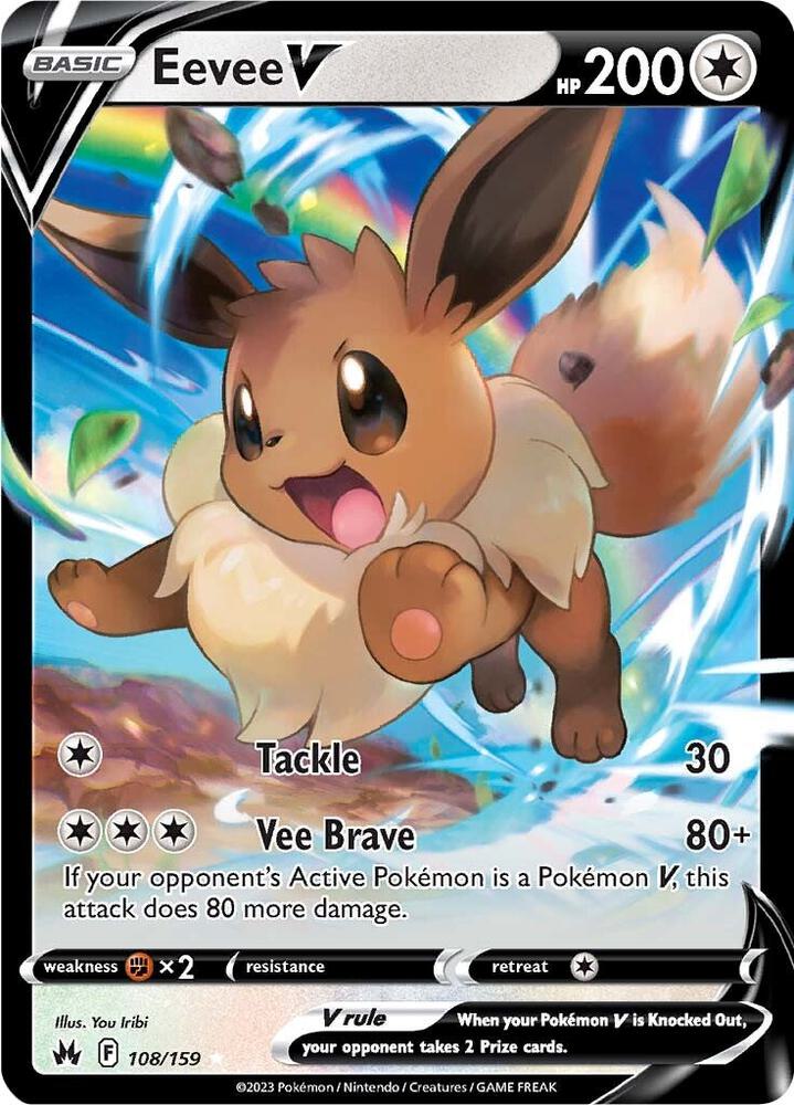 Eevee V - Crown Zenith - 108/159