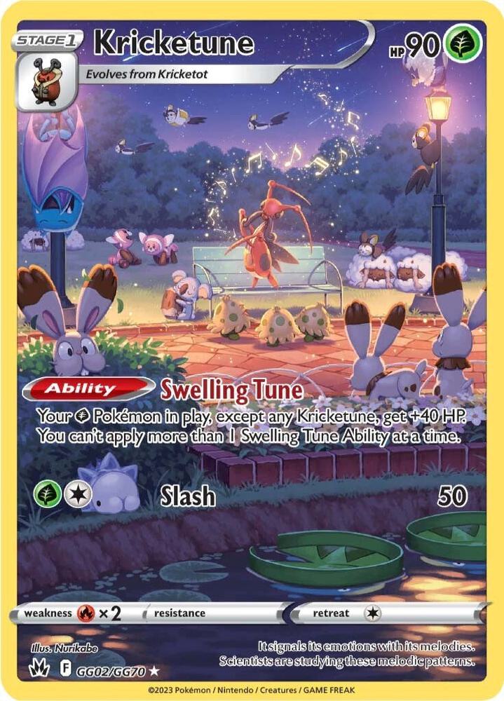 Kricketune - Crown Zenith - GG02/GG70