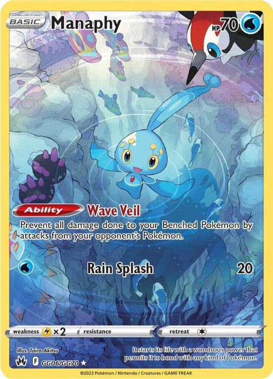 Manaphy - Crown Zenith - GG06/GG70