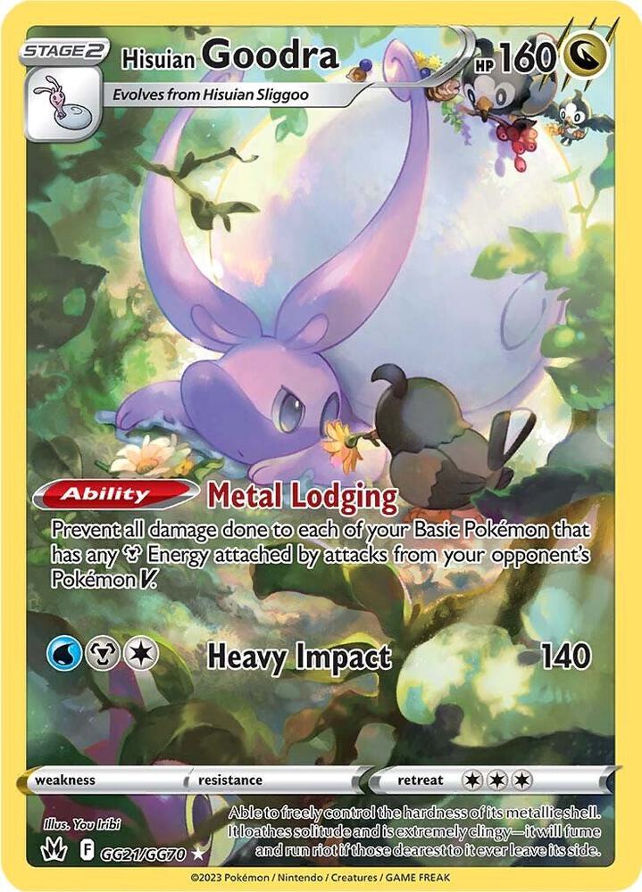 Hisuian Goodra - Crown Zenith - GG21/GG70
