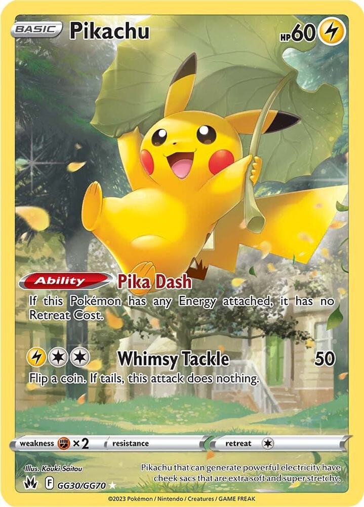 Pikachu - Crown Zenith - GG30/GG70