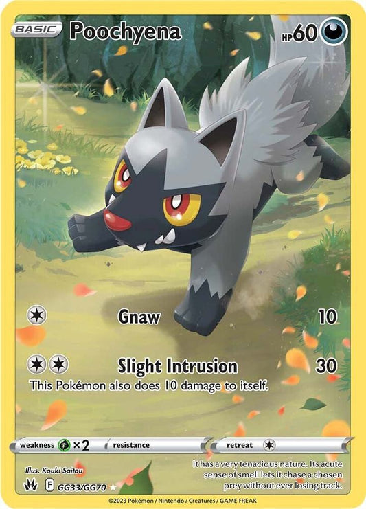 Poochyena - Crown Zenith - GG33/GG70