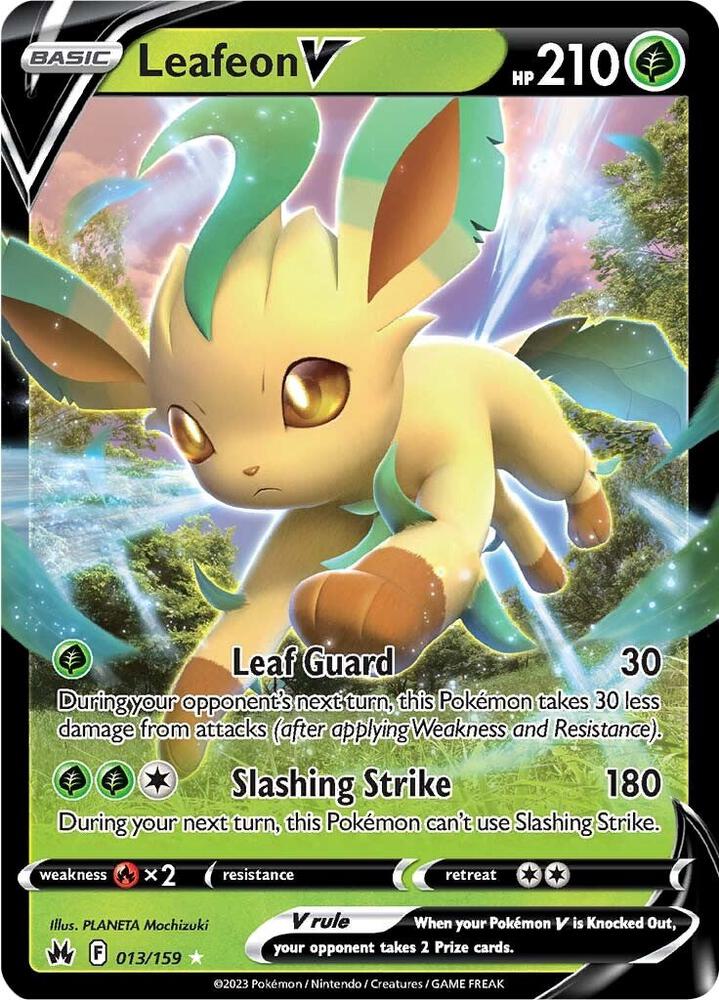 Leafeon V - Crown Zenith - 013/159