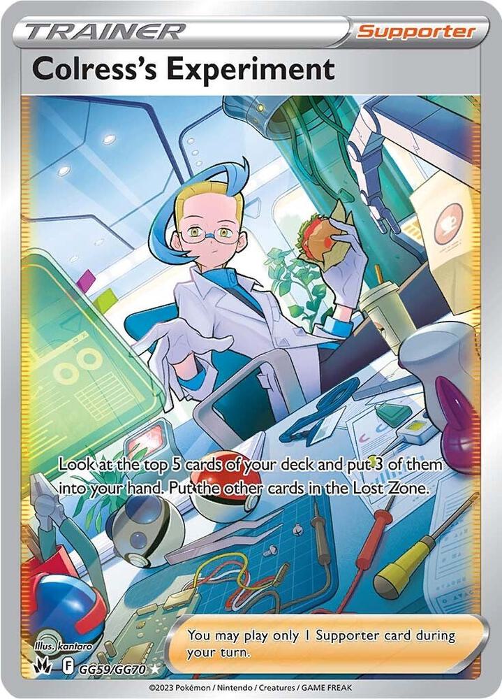 Colress's Experiment - Crown Zenith: Galarian Gallery - GG59/GG70