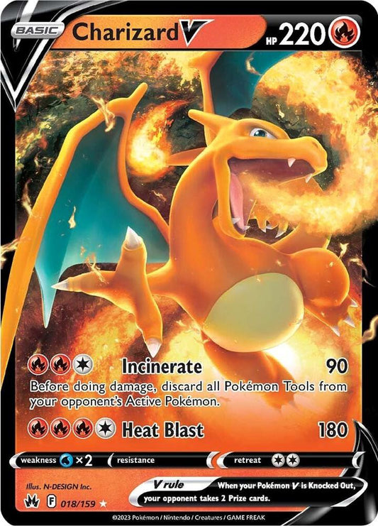 Charizard V - Crown Zenith - 018/159
