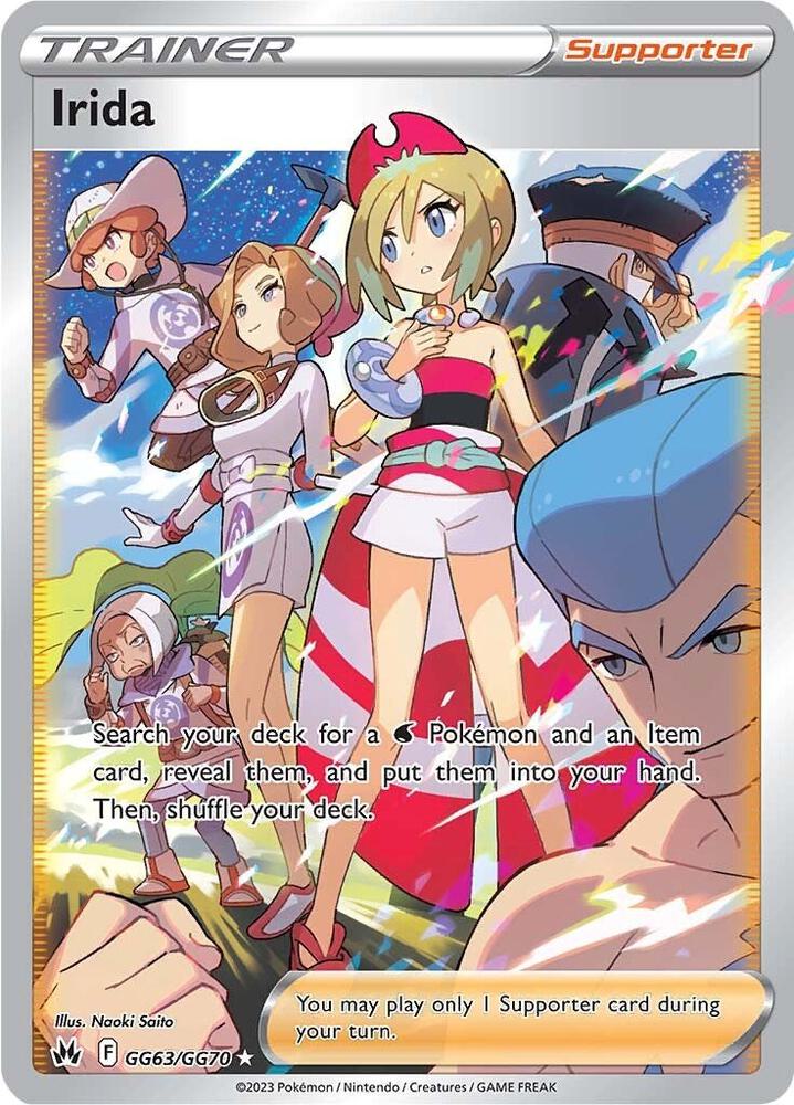 Irida - Crown Zenith: Galarian Gallery - GG63/GG70