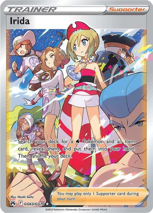 Irida - Crown Zenith: Galarian Gallery - GG63/GG70