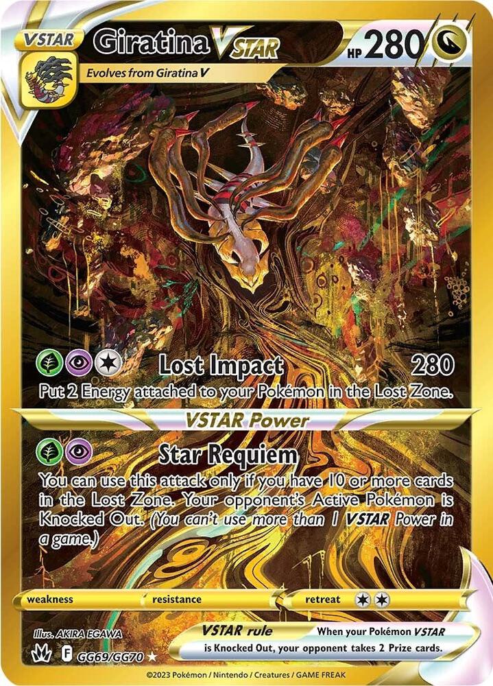 Giratina VSTAR (Secret) - SWSH: Crown Zenith: Galarian Gallery