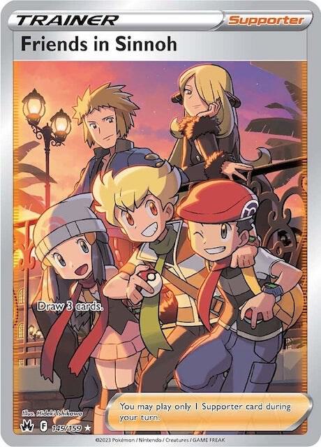 Friends in Sinnoh (Full Art) - Crown Zenith - 149/159