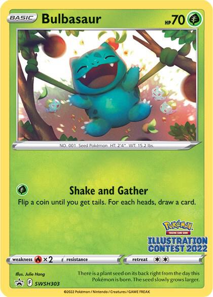 Bulbasaur - Illustration Contest 2022 promo - SWSH303