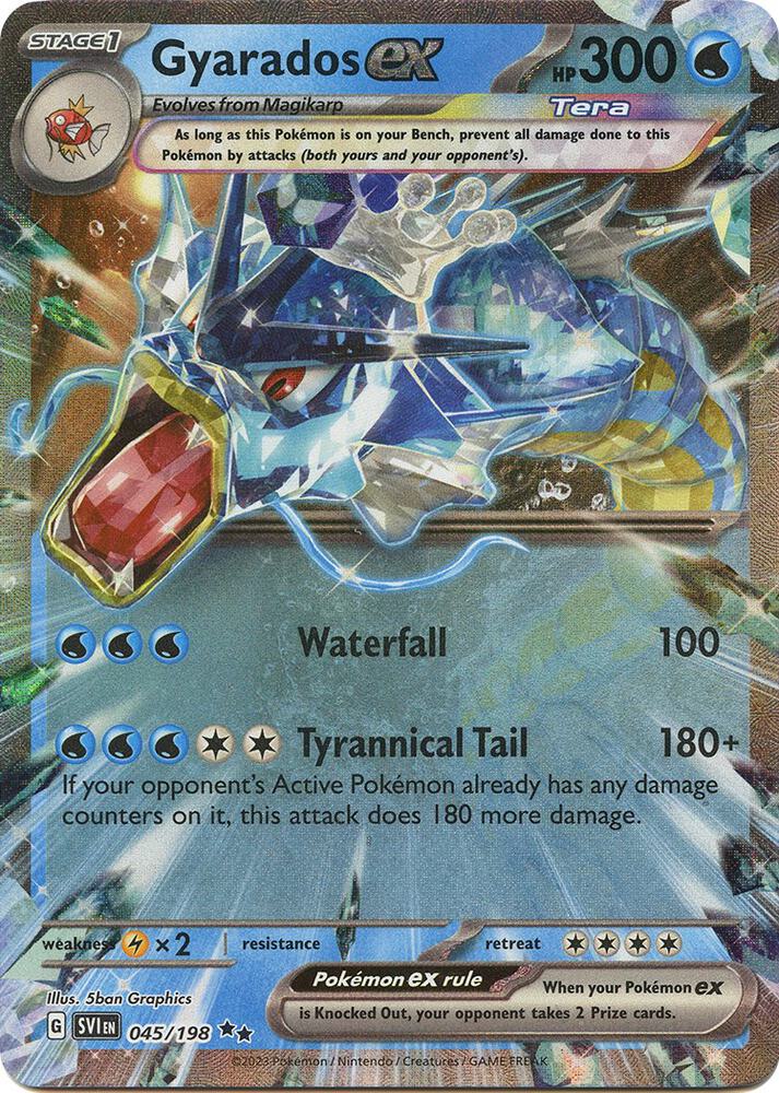 Gyrados ex - Scarlet & Violet - 045/198
