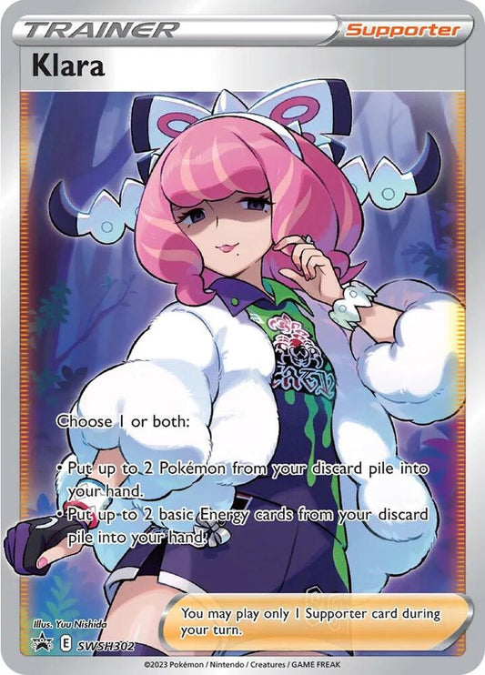 Klara (Full Art) - Sword & Shield Promo Cards - SWSH302