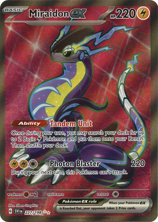 Miraidon ex - Scarlet & Violet Base Set - 227/198