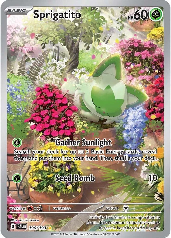 Sprigatito - Paldea Evolved - 196/193