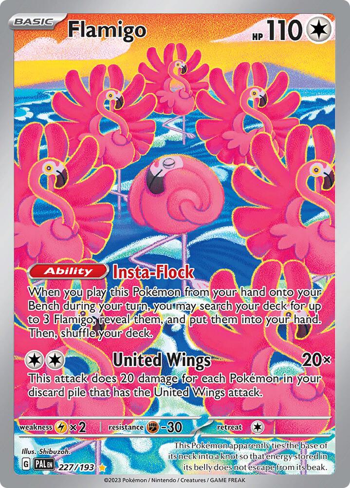 Flamigo - Paldea Evolved - 227/193