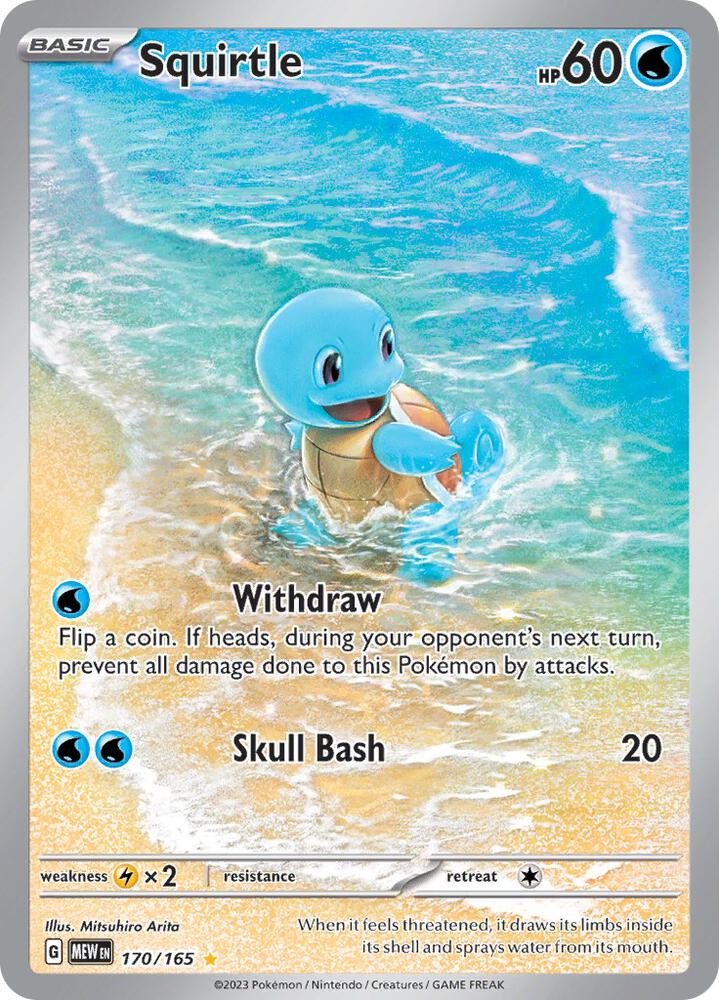 Squirtle - 151 - 170/165