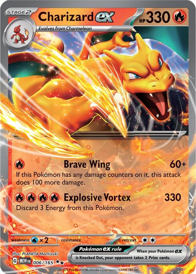 Charizard ex - 151 - 006/165
