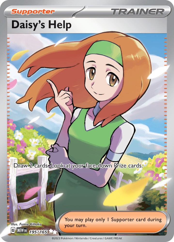 Daisy's Help - 195/165 - 151