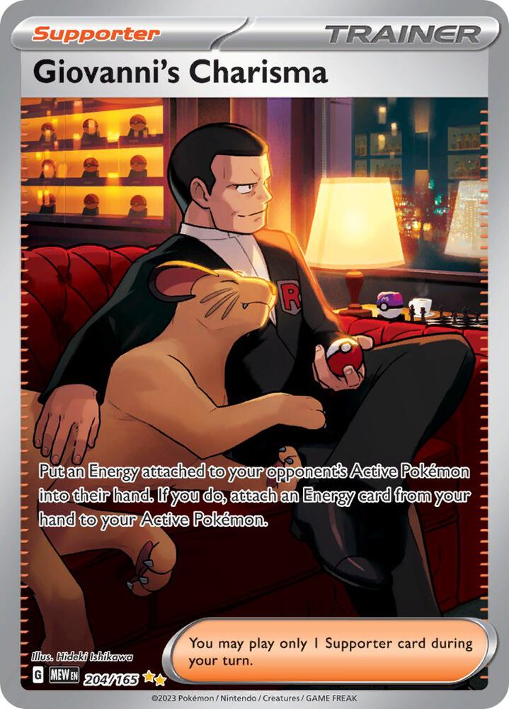 Giovanni's Charisma - 204/165 - 151