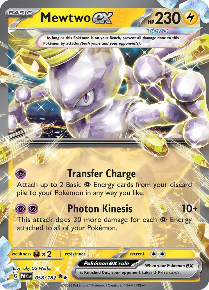 Mewtwo ex - Paradox Rift - 058/182