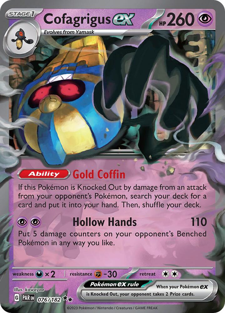 Cofagrigus ex - Paradox Rift - 076/182