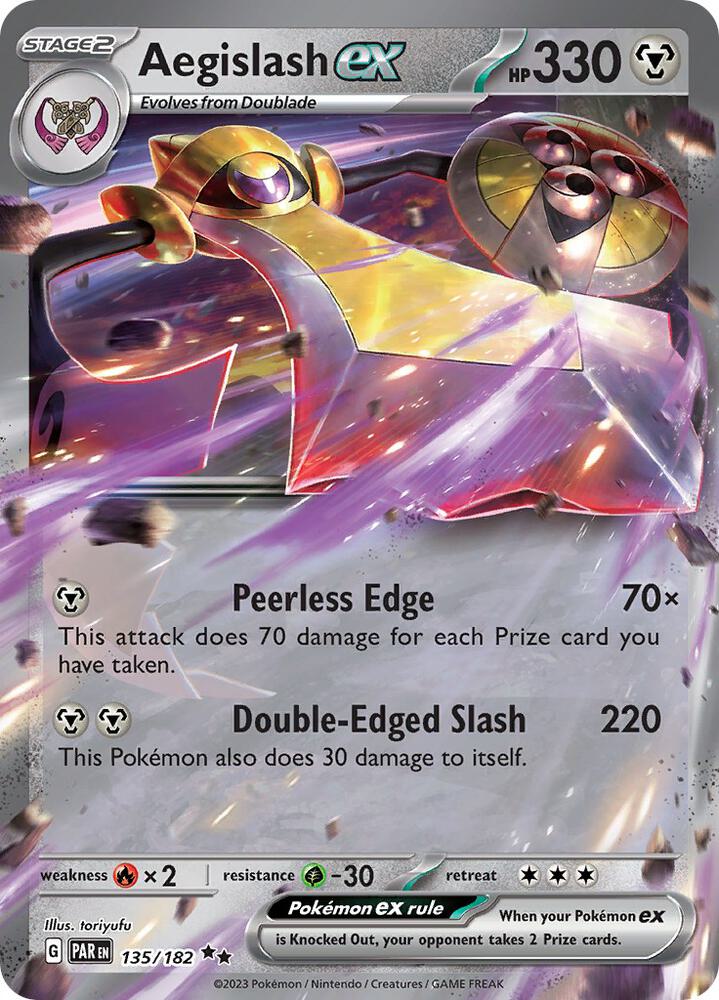 Aegislash ex - Paradox Rift - 135/182