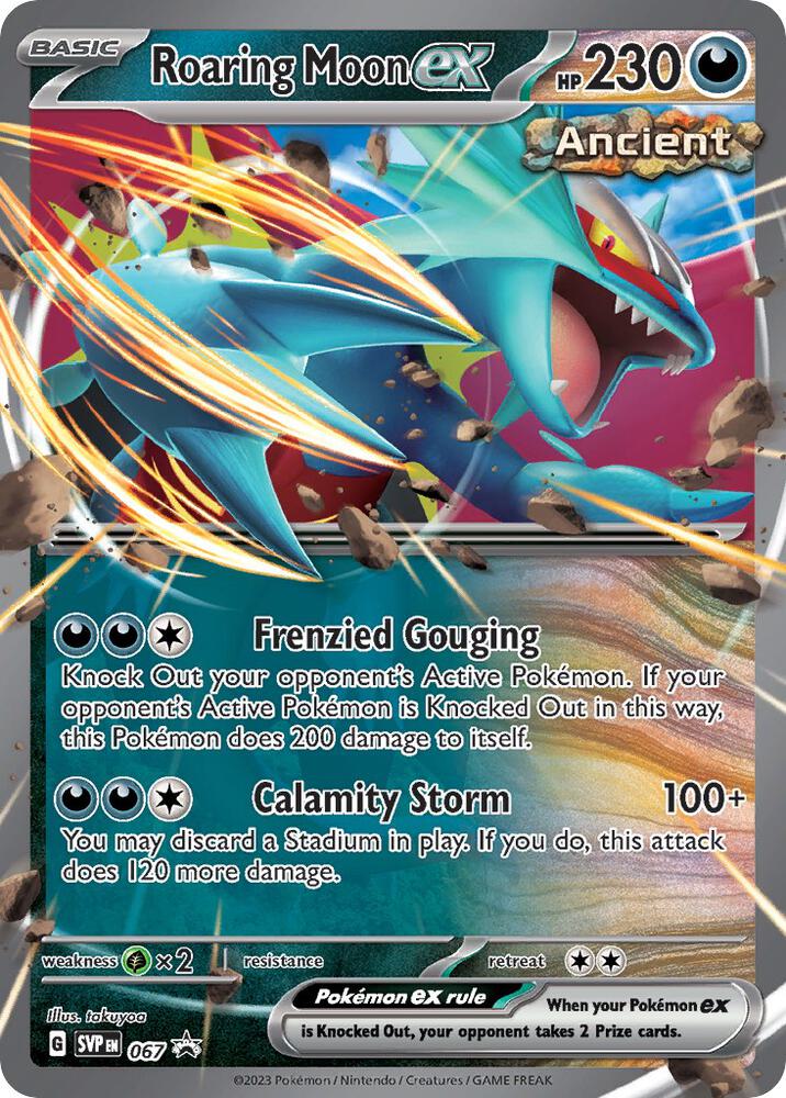 Roaring Moon ex - Scarlet & Violet Promo - 067