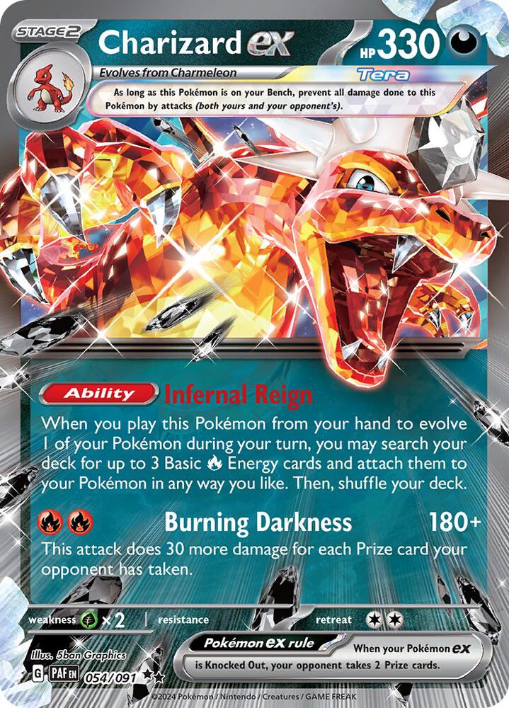 Charizard ex - Paldean Fates - 054/091