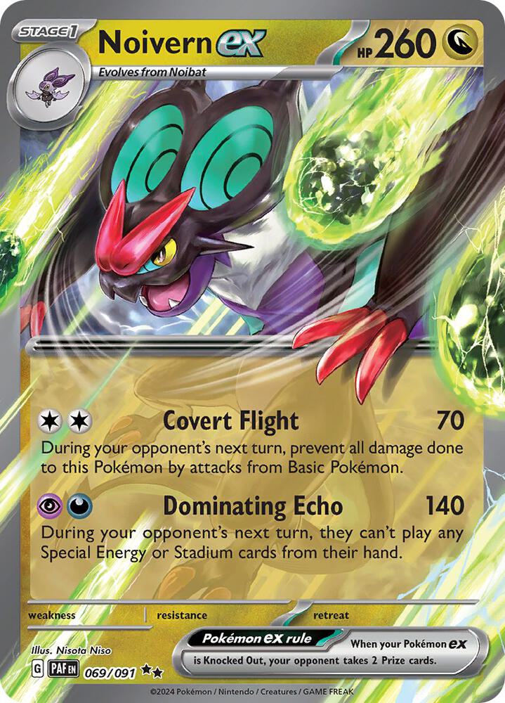 Noivern ex - Paldean Fates - 069/091