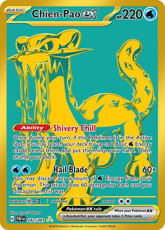 Chien-Pao ex - Paldean Fates - 242/091
