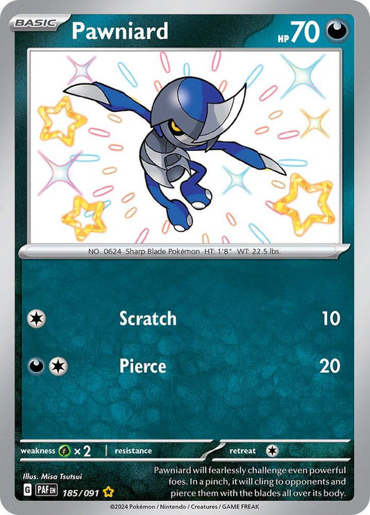 Pawniard - Paldean Fates - 185/091