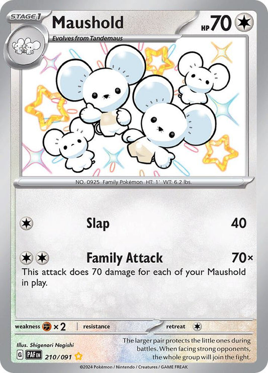 Maushold - 210/091 - Paldean Fates