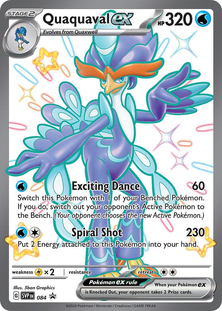 Quaquaval ex - 084 - Scarlet & Violet Promo Cards