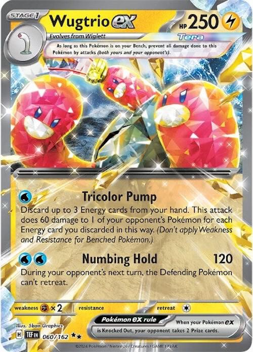Wugtrio ex - Temporal Forces - 060/162