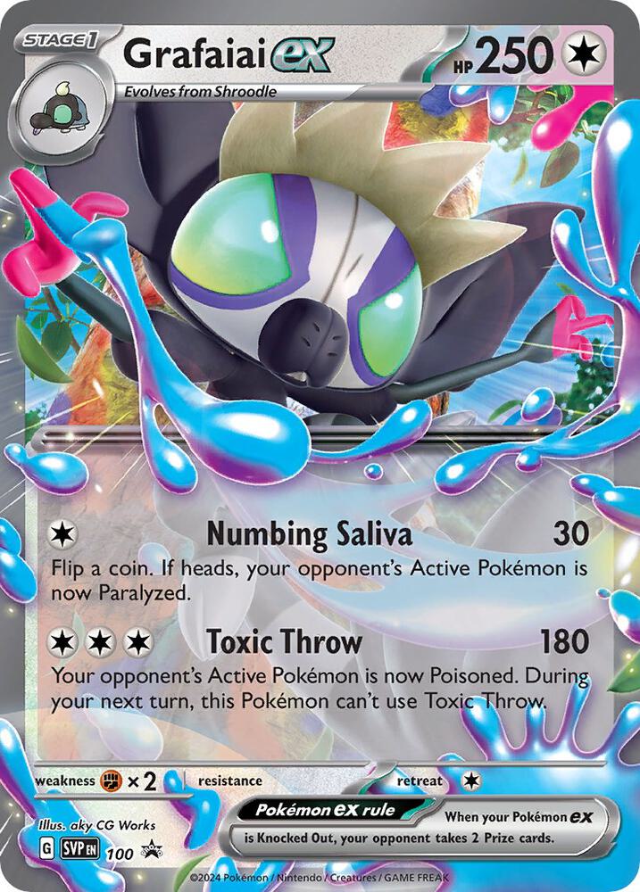 Grafaiai ex - Scarlet & Violet Promo - 100