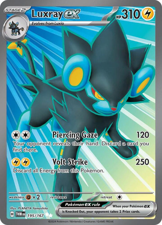 Luxray ex - Twilight Masquerade - 195/167