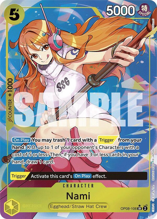 Nami (Parallel) - Two Legends - OP08-106