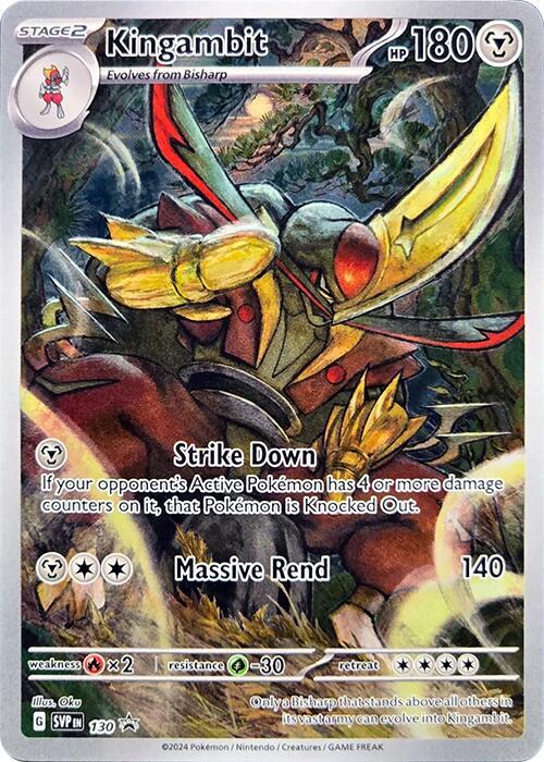 Kingambit - 130 - Scarlet & Violet Promo Cards