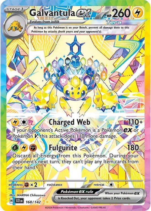 Galvantula ex - Stellar Crown - 168/142