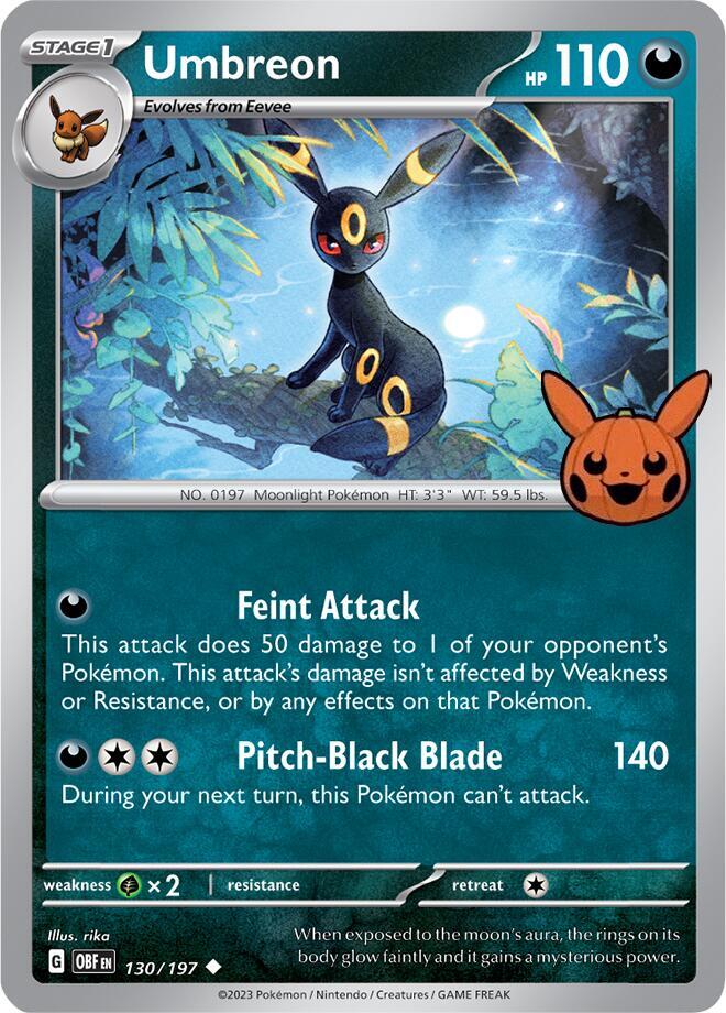Umbreon - Trick or Trade 2024 - 130/197