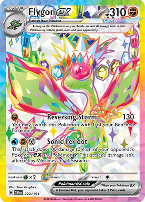 Flygon ex - Surging Sparks -  222/191