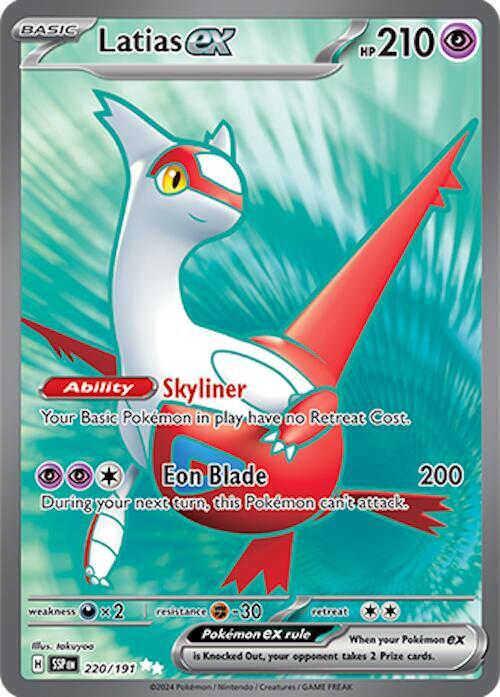 Latias ex - Surging Sparks - 220/191